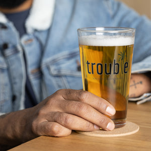 Trouble - Pint Glass