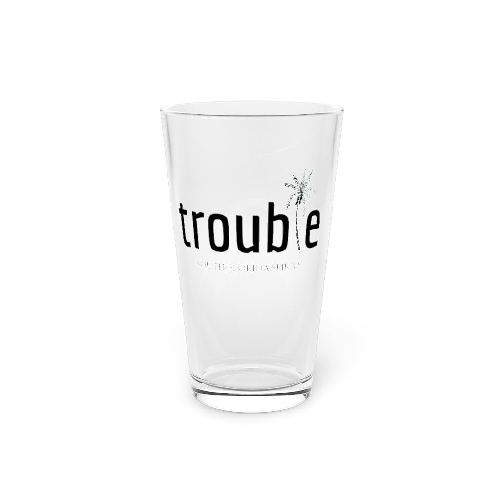 Trouble Spirits - Pint Glass, 16oz