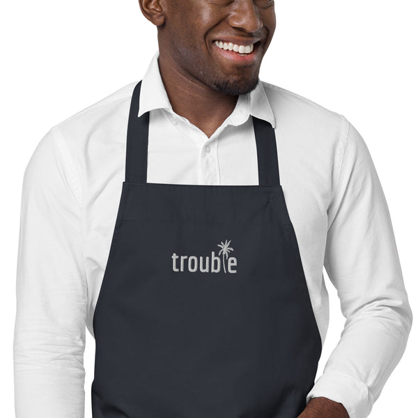 Trouble - Organic Bartender Apron