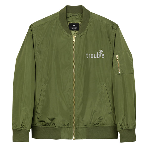 Trouble - Premium Recycled Bomber Jacket