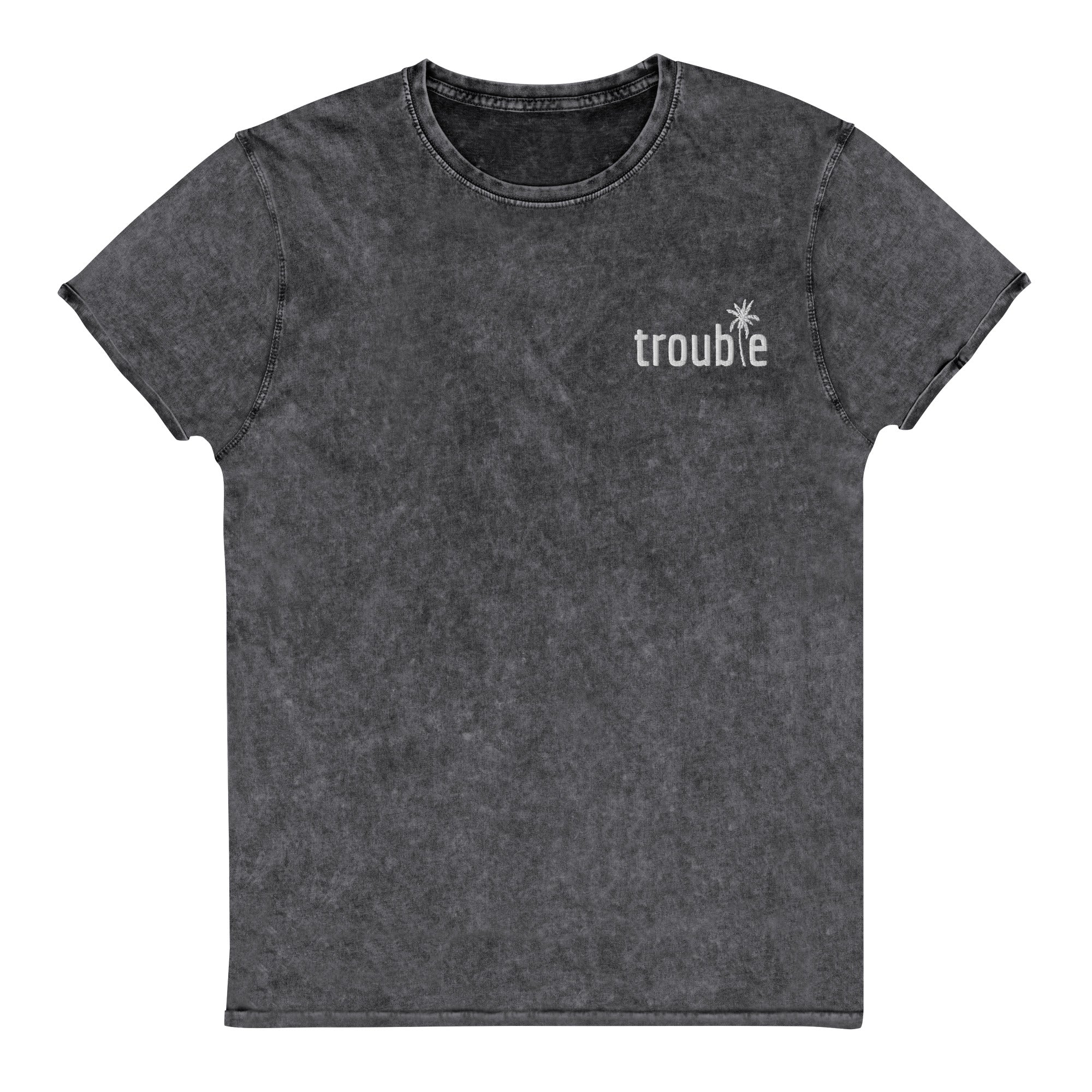 Trouble - Denim T-Shirt