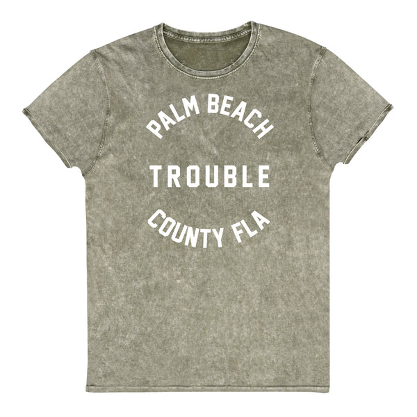 Palm Beach - Denim T-Shirt