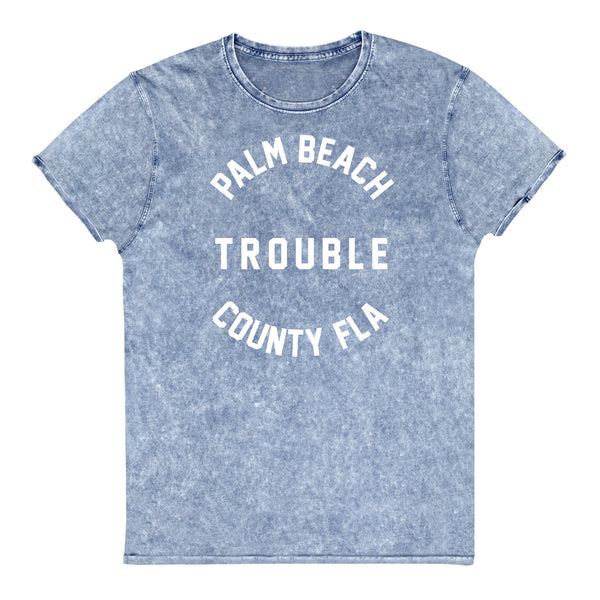Palm Beach - Denim T-Shirt