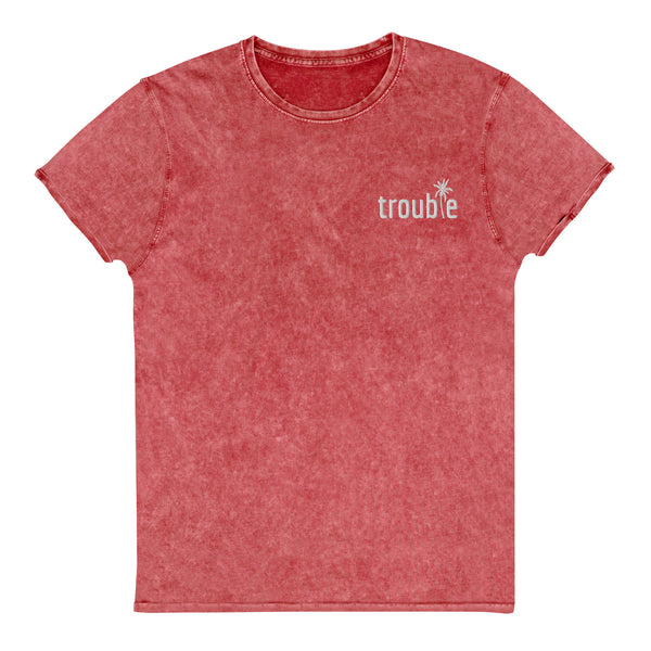 Trouble - Denim T-Shirt